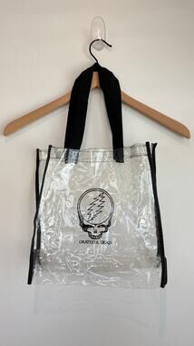Grateful Dead Steal Your Face Clear Stadium Tote Bag Transparent Concert Bag